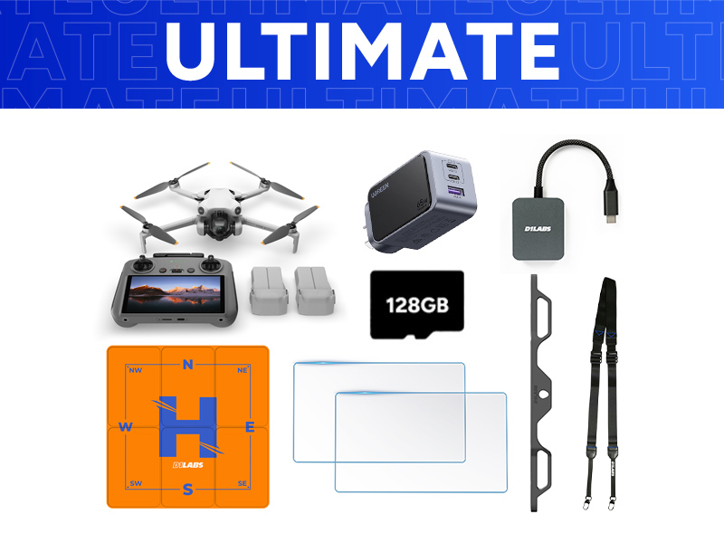 DJI Mini 4 Pro Ultimate Combo Plus (Refurbished)